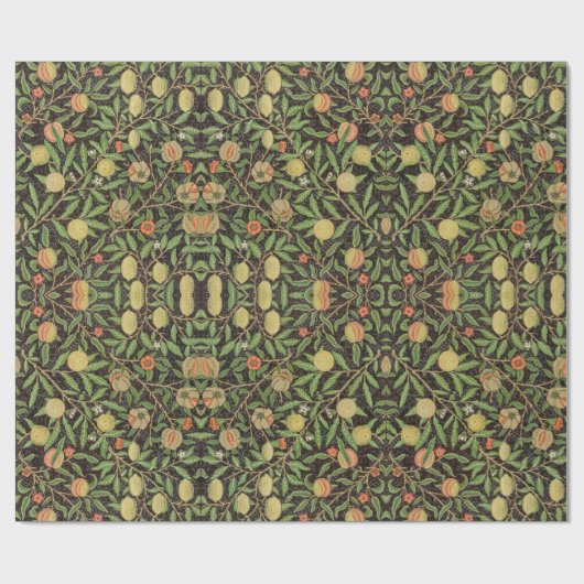 William Morris - Antique Frucht oder Pomegrana Mus Geschenkpapier (Flach)