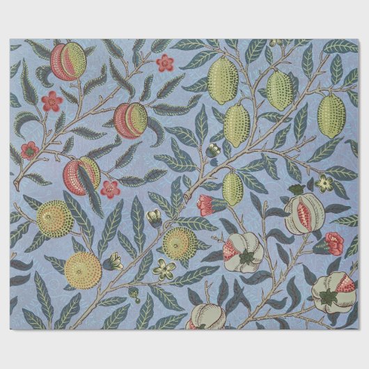William Morris - Antique Frucht oder Pomegrana Mus Geschenkpapier (Flach)