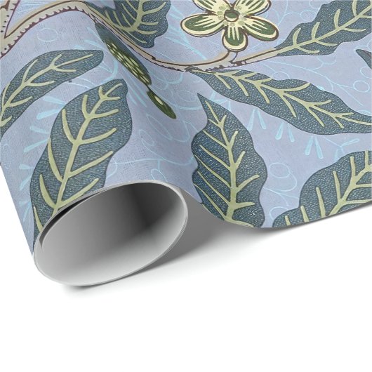 William Morris - Antique Frucht oder Pomegrana Mus Geschenkpapier (Rolleneckpunkt)