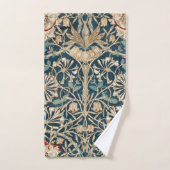 William Morris Antique Honeysuckle Blumenmuster Badhandtuch Set (Handtuch)