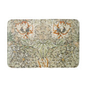 William Morris Antique Honeysuckle Floral Classic Badematte (Vorderseite)