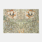 William Morris Antique Honeysuckle Floral Classic Fußmatte (Vorderseite)