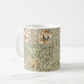William Morris Antique Honeysuckle Floral Classic Kaffeetasse (Vorderseite Links)