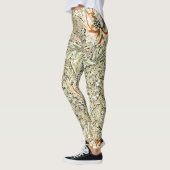William Morris Antique Honeysuckle Floral Classic Leggings (Links)