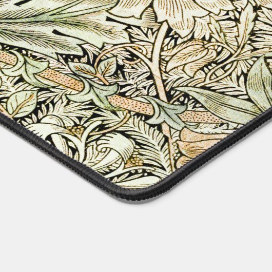William Morris Antique Honeysuckle Floral Classic Schreibtischunterlage (Ecke)