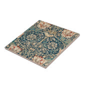 William Morris Antique Honeysuckle Floral Fliese (Seite)