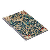 William Morris Antique Honeysuckle Floral Notizblock (Rechte Seite)