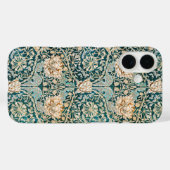 William Morris Antique Honeysuckle Floral Pattern Case-Mate iPhone Hülle (Rückseite (Horizontal))