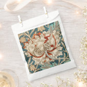 William Morris Antique Honeysuckle Floral Pattern Geschenktütchen (Ausgeschnitten)