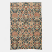William Morris Antique Honeysuckle Floral Pattern Geschirrtuch (Vertikal)