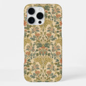 William Morris Antique Honeysuckle Floral Pattern iPhone Hülle (Rückseite)