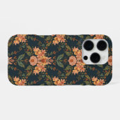 William Morris Antique Honeysuckle Floral Pattern iPhone Hülle (Rückseite (Horizontal))