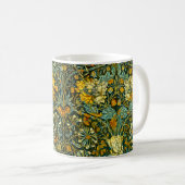 William Morris Antique Honeysuckle Floral Pattern Kaffeetasse (VorderseiteRechts)