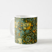 William Morris Antique Honeysuckle Floral Pattern Kaffeetasse (Vorderseite Links)