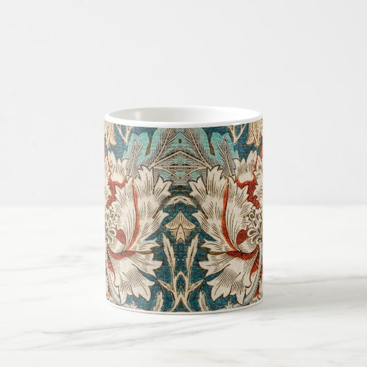 William Morris Antique Honeysuckle Floral Pattern Kaffeetasse (Mittel)