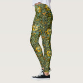 William Morris Antique Honeysuckle Floral Pattern Leggings (Links)