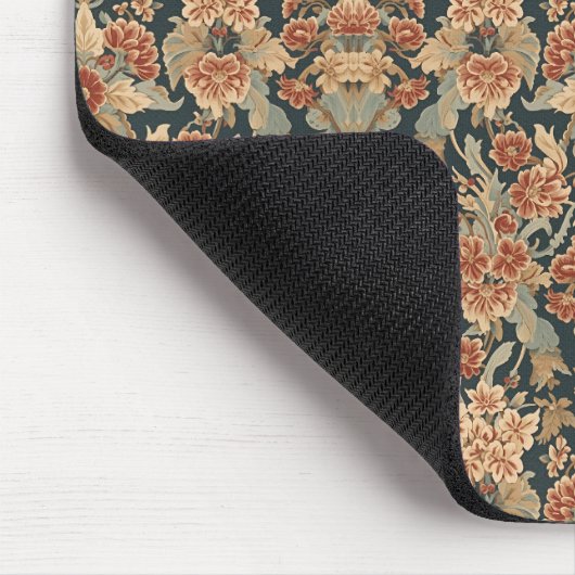 William Morris Antique Honeysuckle Floral Pattern Mousepad (Ecke)