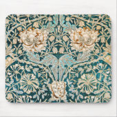 William Morris Antique Honeysuckle Floral Pattern Mousepad (Vorne)