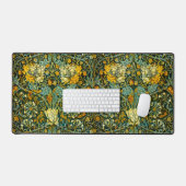 William Morris Antique Honeysuckle Floral Pattern Schreibtischunterlage (Tastatur & Maus)