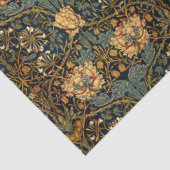 William Morris Antique Honeysuckle Floral Pattern Seidenpapier (Detail)