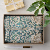 William Morris Antique Honeysuckle Floral Pattern Seidenpapier (Geschenk)