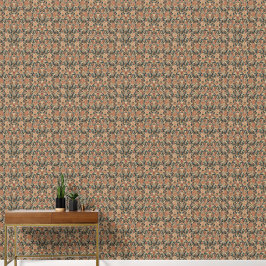 William Morris Antique Honeysuckle Floral Pattern Tapete