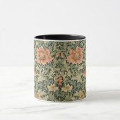 William Morris Antique Honeysuckle Floral Pattern Tasse (Zentrum)