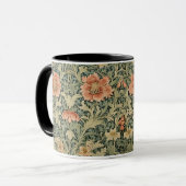 William Morris Antique Honeysuckle Floral Pattern Tasse (Vorderseite Links)