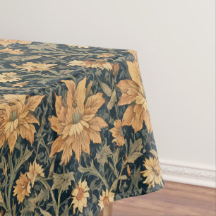 William Morris Antique Honeysuckle Floral Pattern Tischdecke