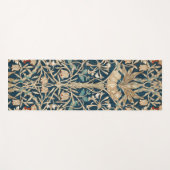 William Morris Antique Honeysuckle Floral Yogamatte (Vorderseite (Horizontal))