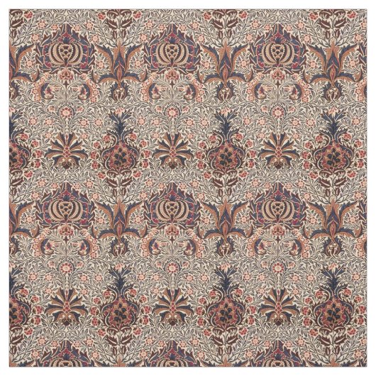 William Morris Antique Pomegranate Pattern Stoff (Muster)