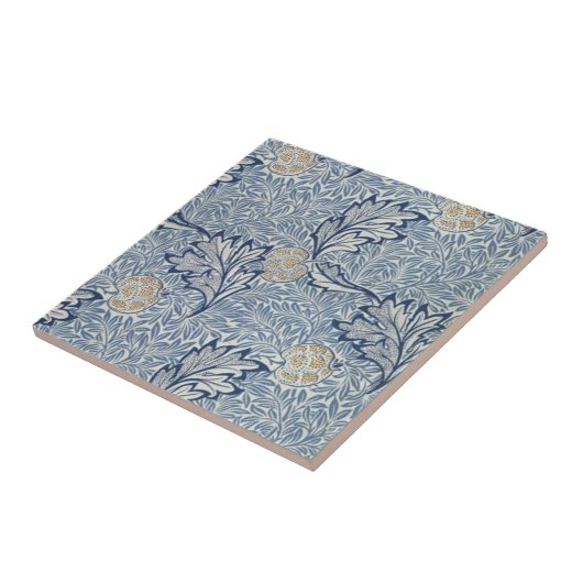 William Morris Apple Blume Floral Design Fliese (Seite)