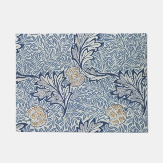 William Morris Apple Blume Floral Design Fußmatte (Vorderseite)