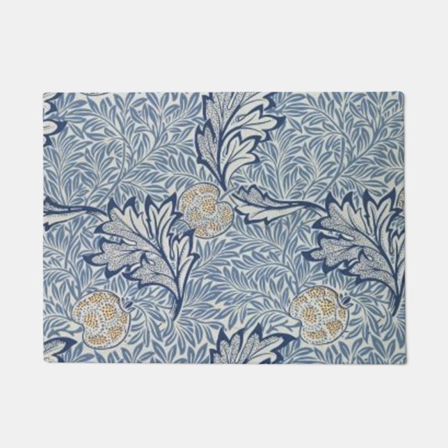 William Morris Apple Blume Floral Design Fußmatte (Vorderseite)