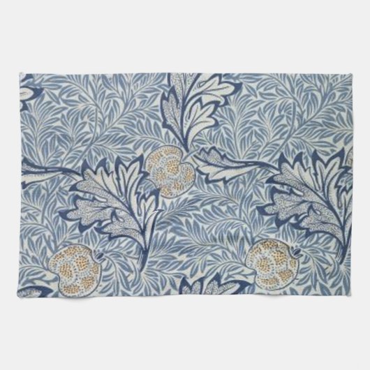 William Morris Apple Blume Floral Design Geschirrtuch (Horizontal)