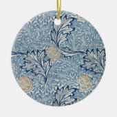 William Morris Apple Blume Floral Design Keramik Ornament (Vorne)