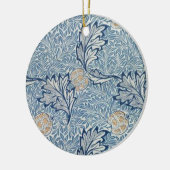 William Morris Apple Blume Floral Design Keramik Ornament (Links)