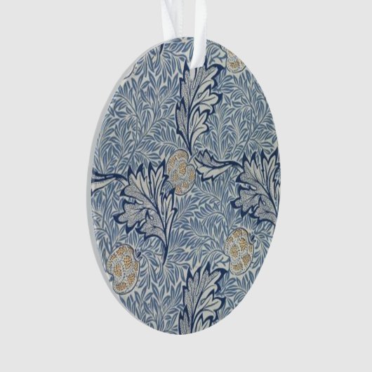 William Morris Apple Blume Floral Design Ornament (Vorderseite)