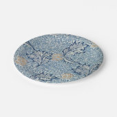 William Morris Apple Blume Floral Design Pappteller (Schrägansicht)