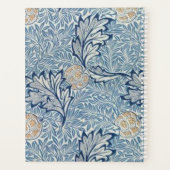 William Morris Apple Blume Floral Design Planer (Rückseite)