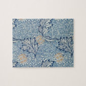 William Morris Apple Blume Floral Design Puzzle (Horizontal)
