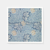 William Morris Apple Blume Floral Design Serviette (Vorderseite)