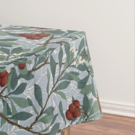 William Morris Arbutus Vintage rote Beeren Foliage Tischdecke