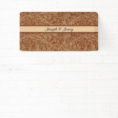 William Morris Arcadia Floral Garden Blume Banner (InSitu)