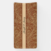 William Morris Arcadia Floral Garden Blume Banner (Vertikal)