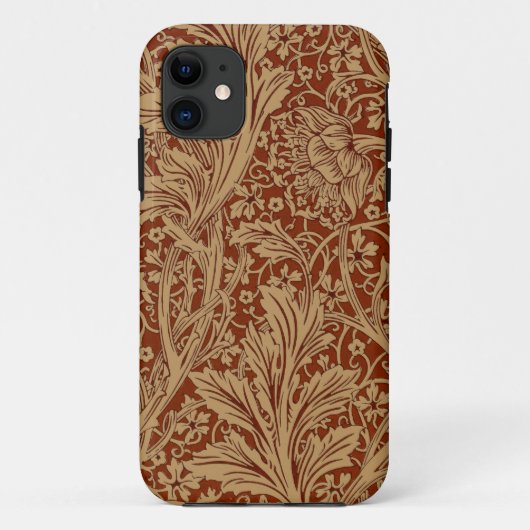 William Morris Arcadia Floral Garden Blume Case-Mate iPhone Hülle (Rückseite)
