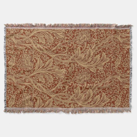 William Morris Arcadia Floral Garden Blume Decke (Vorderseite)