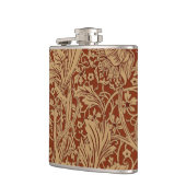 William Morris Arcadia Floral Garden Blume Flachmann (Links)