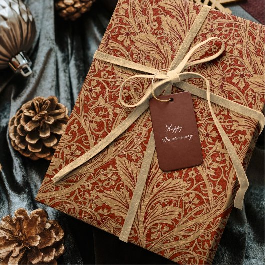 William Morris Arcadia Floral Garden Blume Geschenkpapier