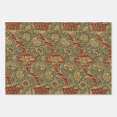 William Morris Arcadia Floral Garden Blume Geschenkpapier Set (Vorderseite 3)